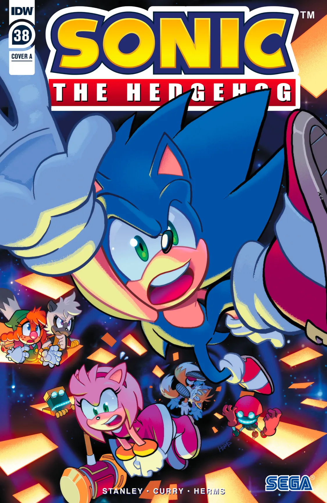 Sonic the Hedgehog (IDW) #38 - ITA cover