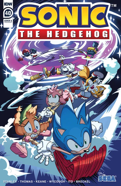 Sonic the Hedgehog (IDW) #40 - ITA cover