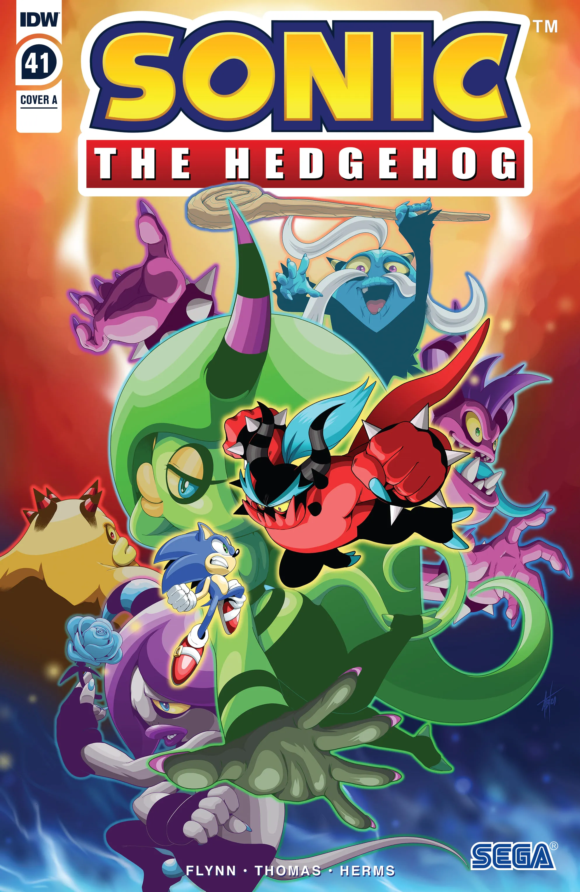 Sonic the Hedgehog (IDW) #41 - ITA cover