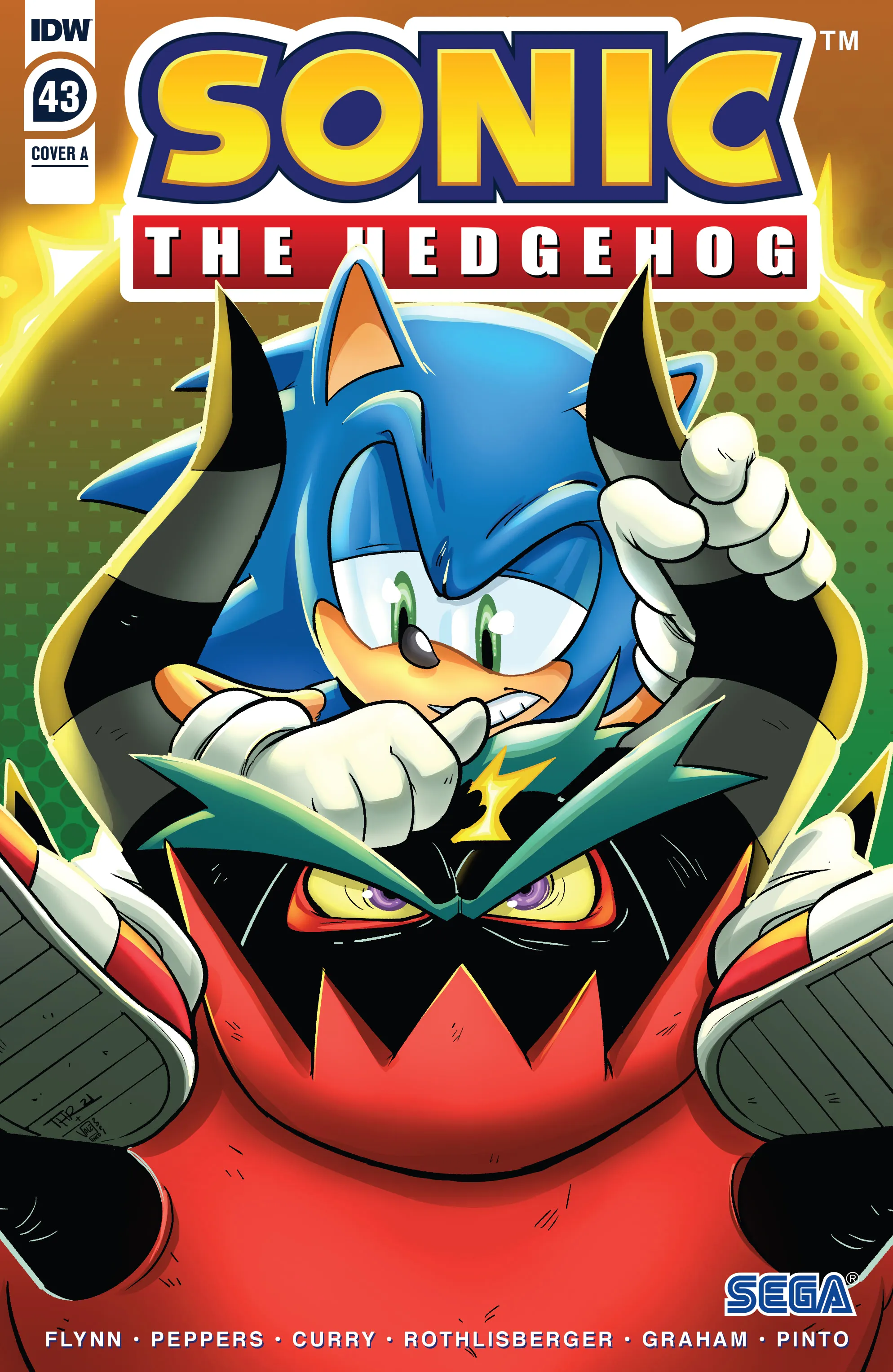 Sonic the Hedgehog (IDW) #43 - ITA cover