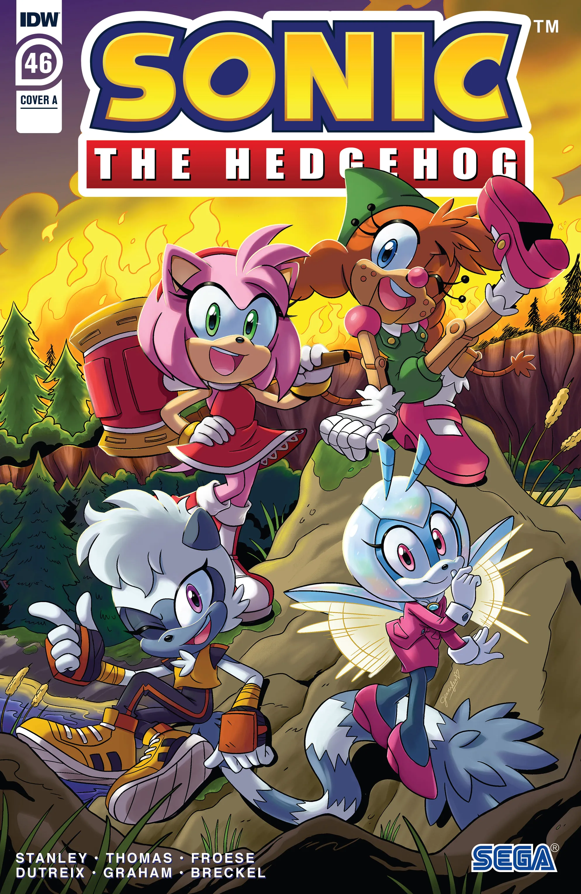 Sonic the Hedgehog (IDW) #46 - ITA cover