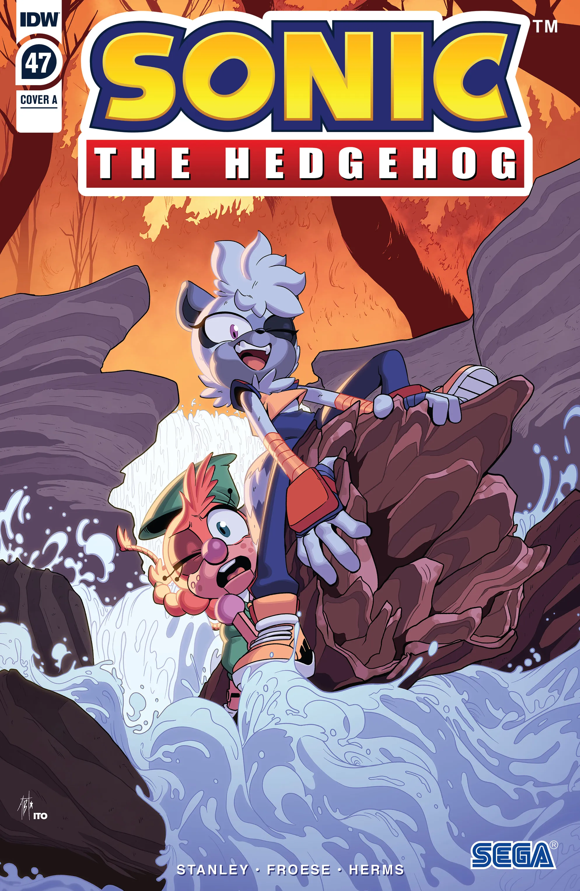 Sonic the Hedgehog (IDW) #47 - ITA cover