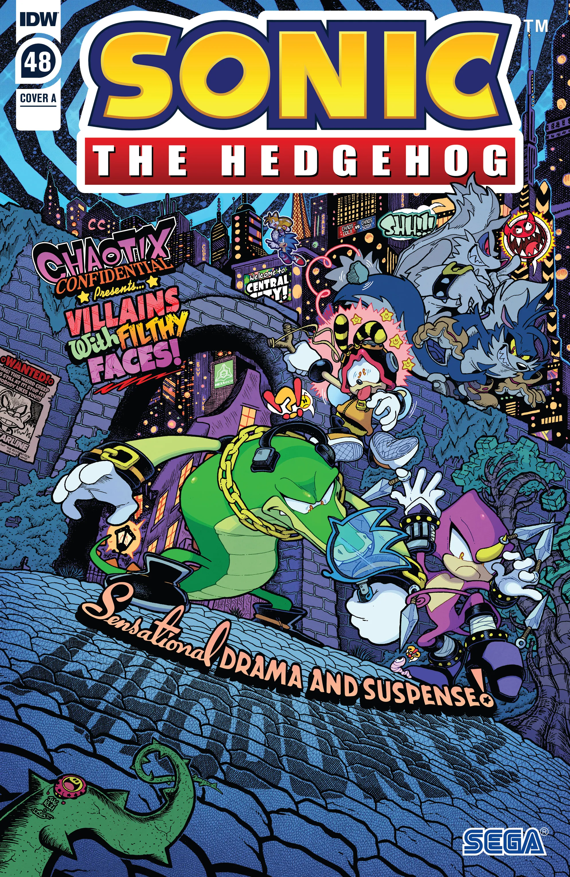 Sonic the Hedgehog (IDW) #48 - ITA cover