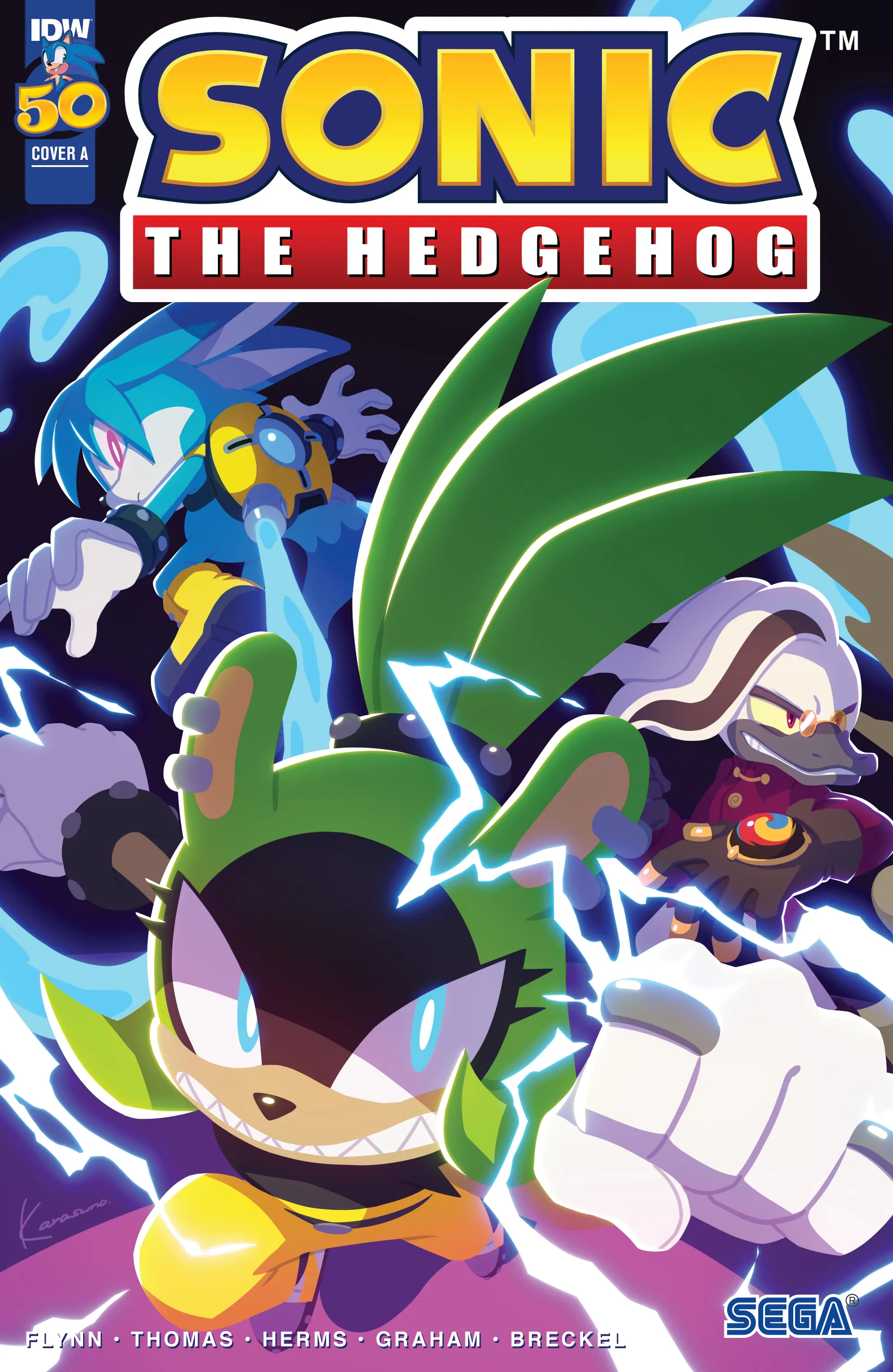 Sonic the Hedgehog (IDW) #50 - ITA cover