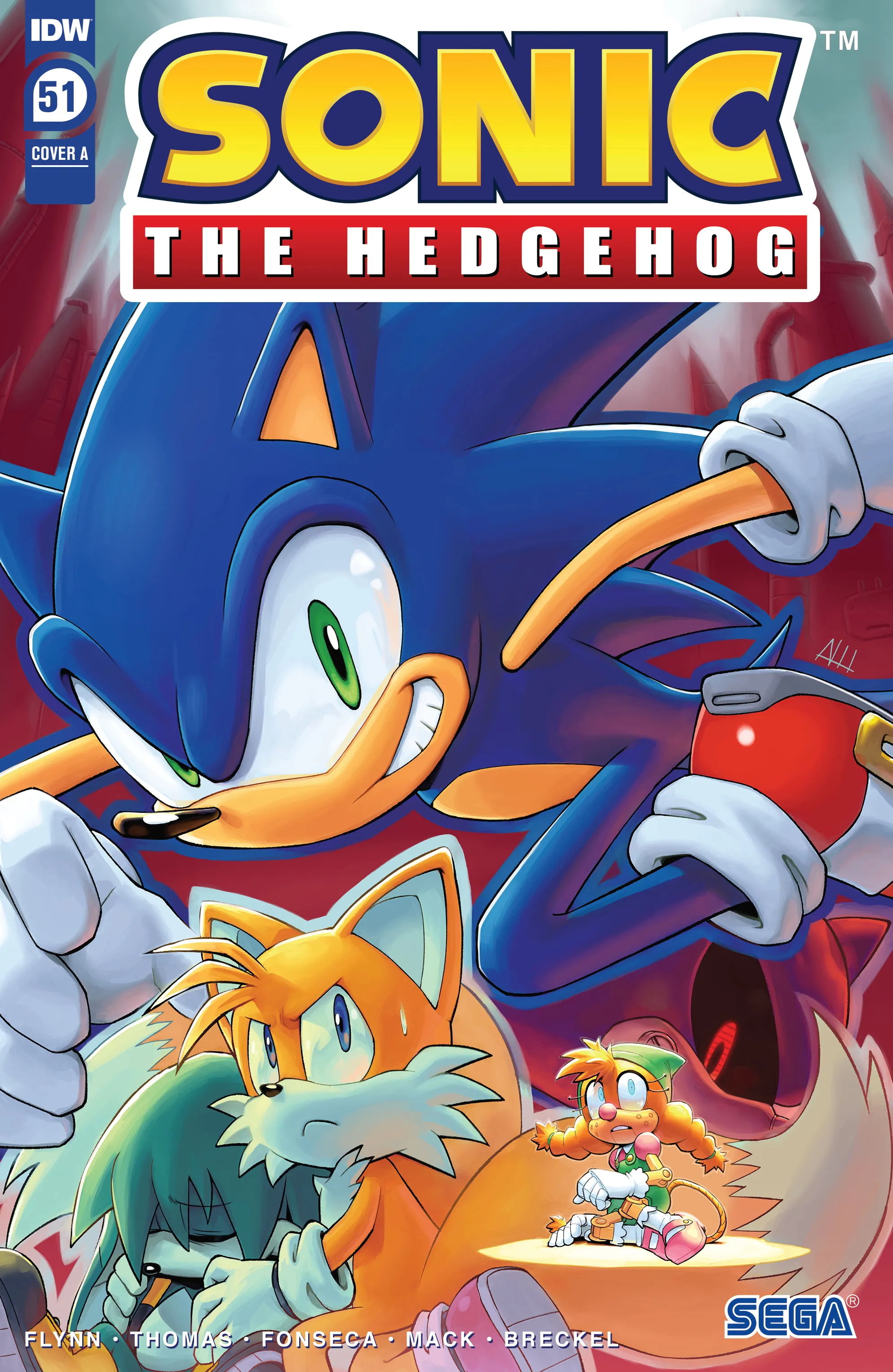 Sonic the Hedgehog (IDW) #51 - ITA cover