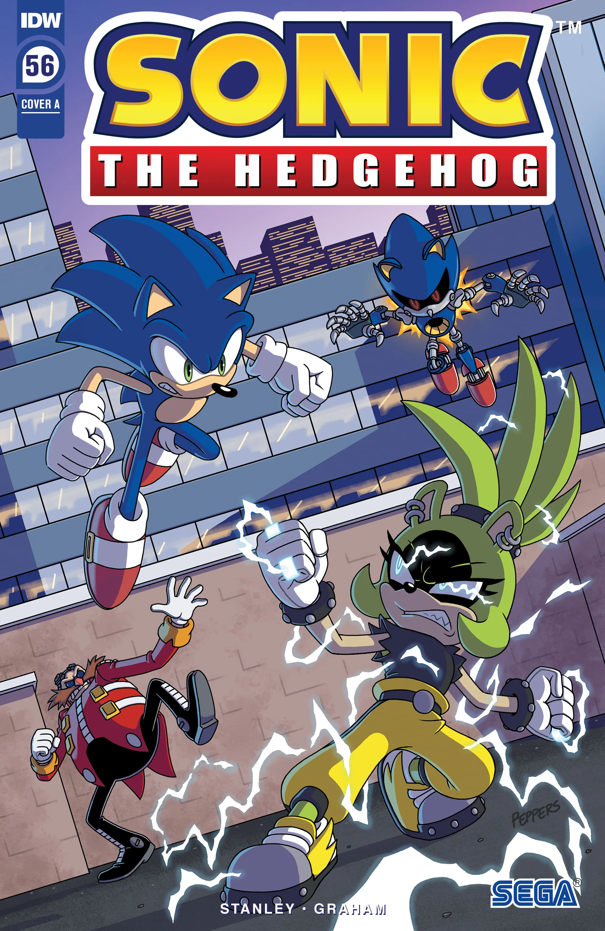 Sonic the Hedgehog (IDW) #56 - ITA cover