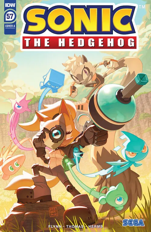 Sonic the Hedgehog (IDW) #57 - ITA cover