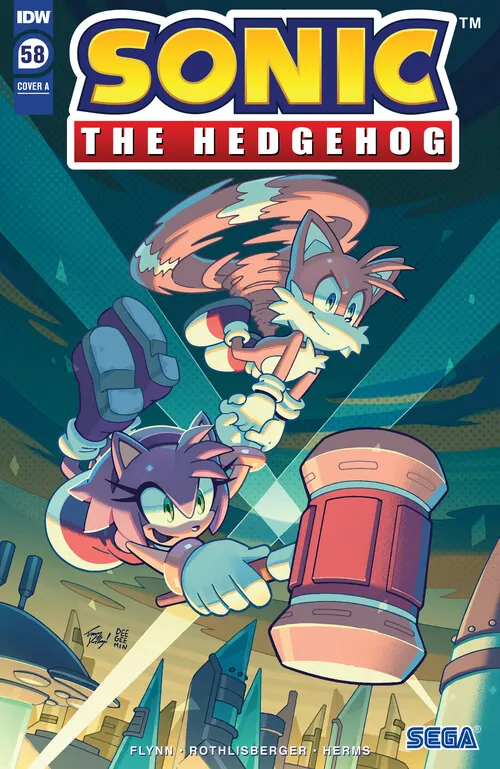 Sonic the Hedgehog (IDW) #58 - ITA cover