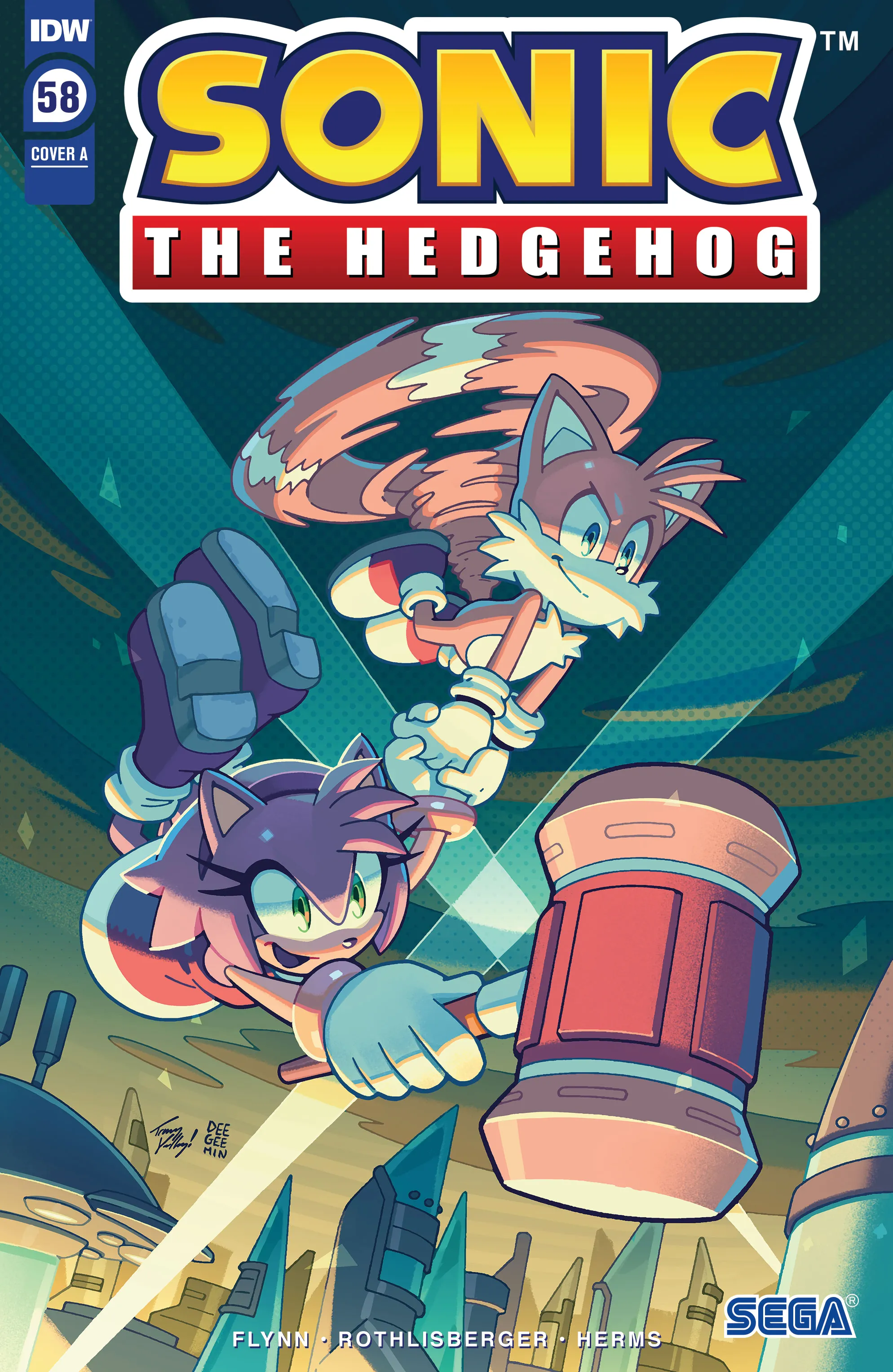 Sonic the Hedgehog (IDW) #58 - ITA cover