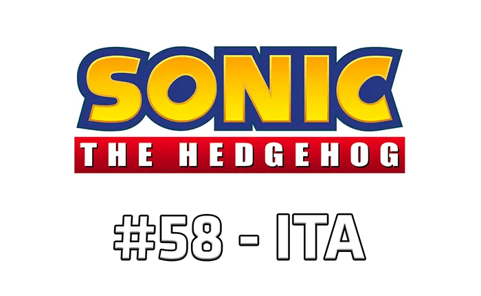 Sonic the Hedgehog (IDW) #58 - ITA titolo