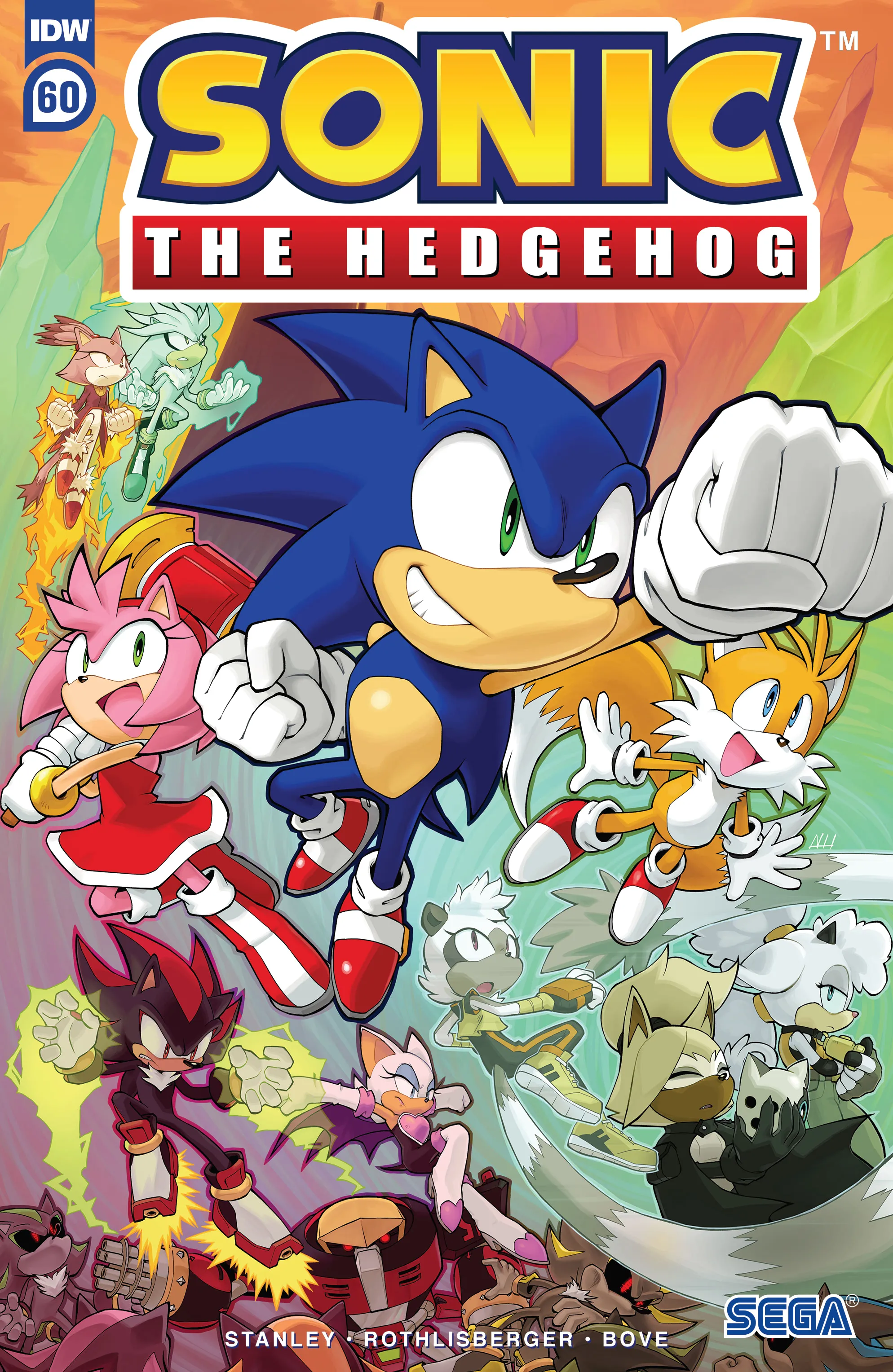Sonic the Hedgehog (IDW) #60 - ITA cover