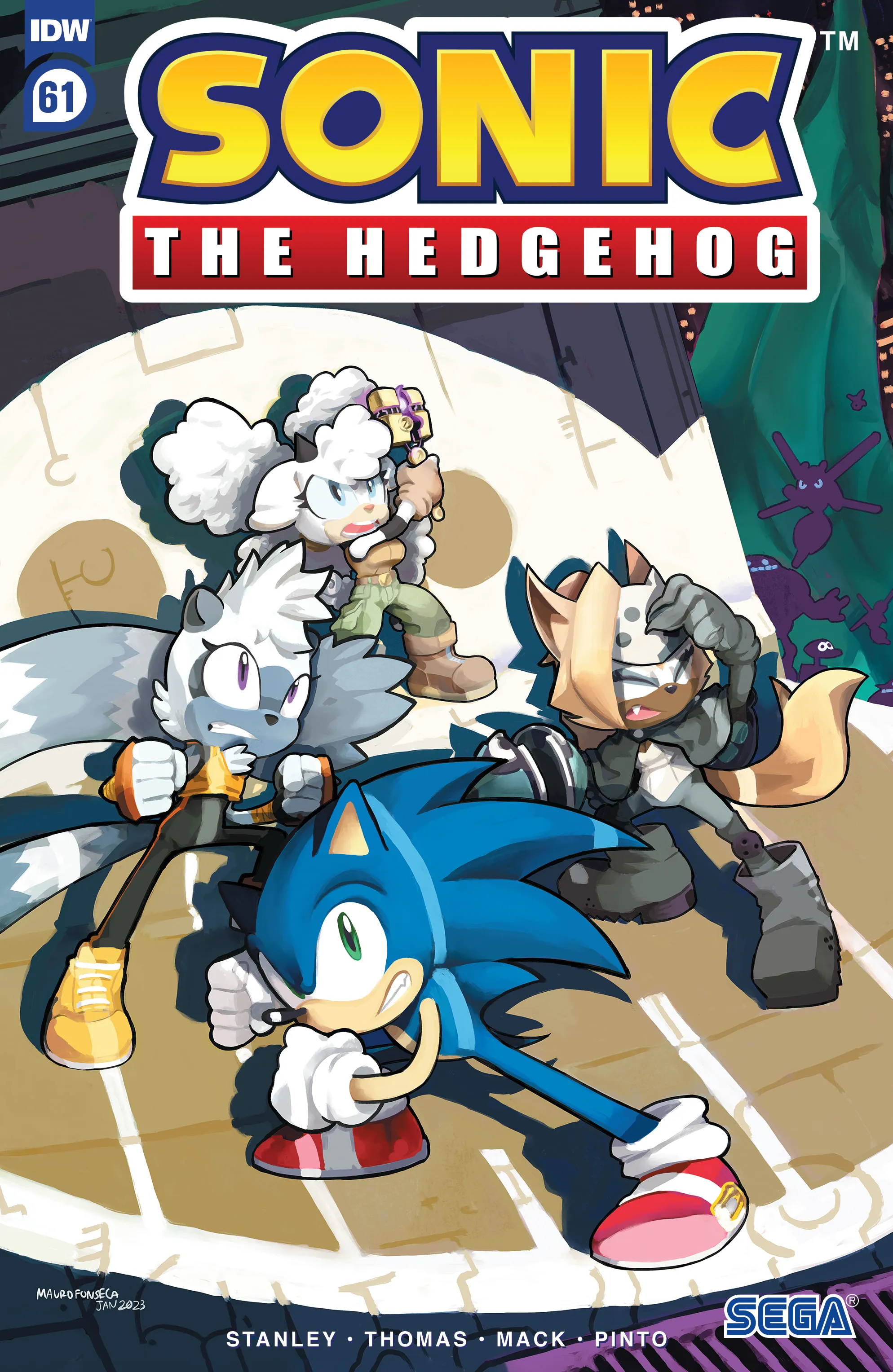Sonic the Hedgehog (IDW) #61 - ITA cover