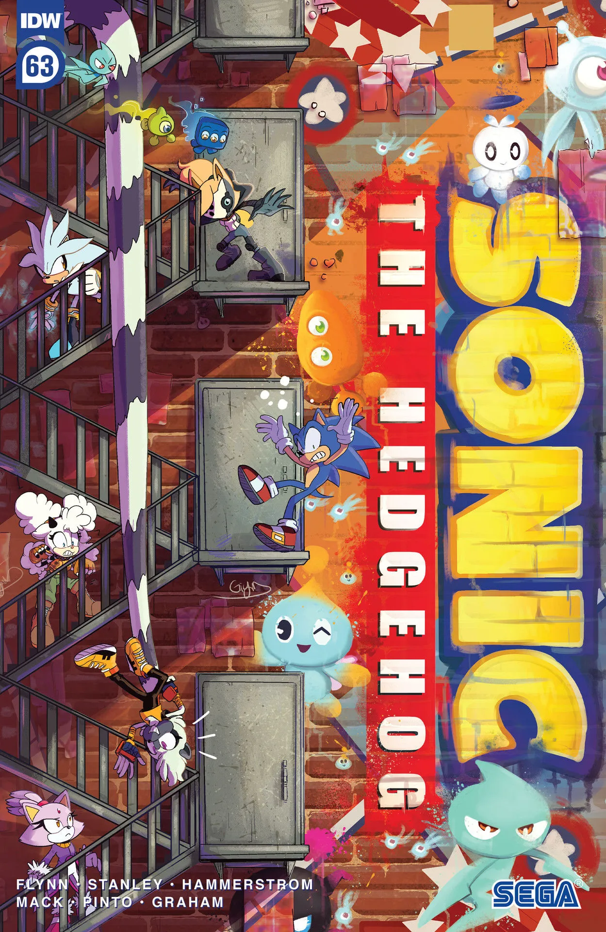 Sonic the Hedgehog (IDW) #63 - ITA cover