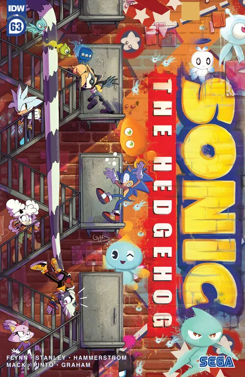 Sonic the Hedgehog (IDW) #63 - ITA cover