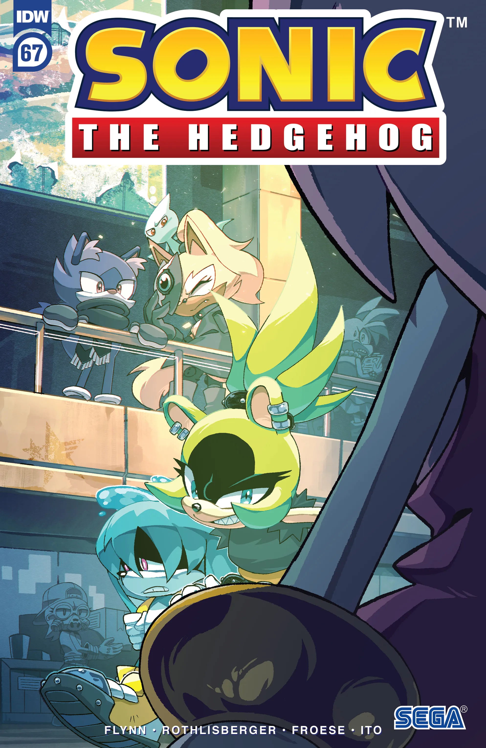 Sonic the Hedgehog (IDW) #67 - ITA cover