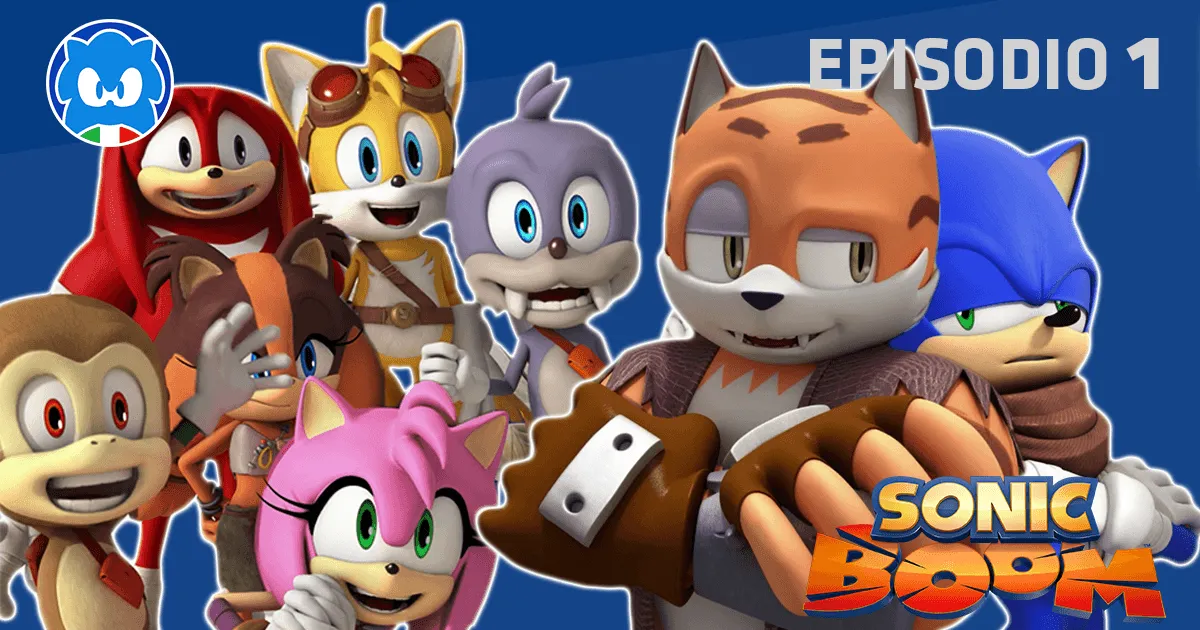 Sonic Boom [SUB ITA] 2.01 - Metodo Tommy Thunder title card