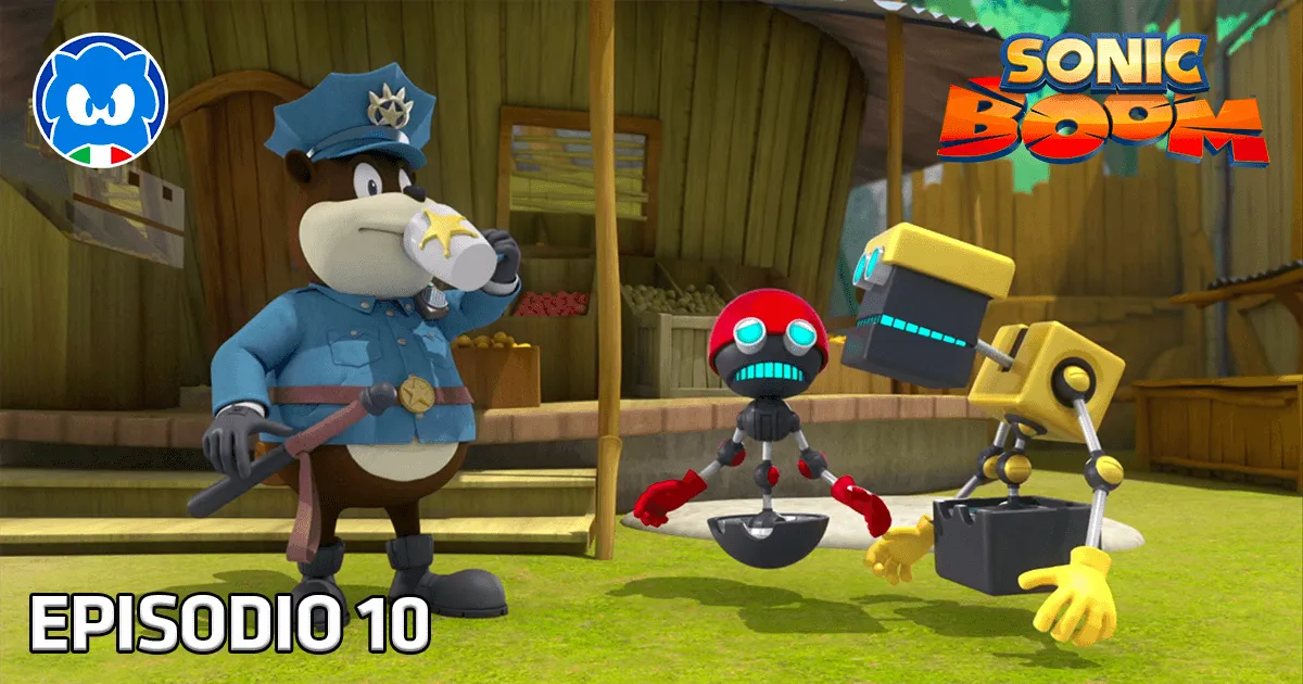 Sonic Boom [SUB ITA] 1.10 - Amico dov'è il mio Eggman? title card
