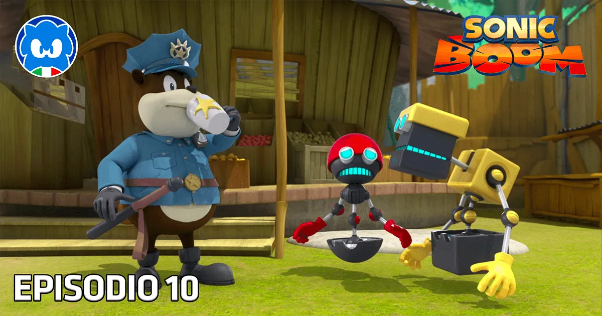 Sonic Boom [SUB ITA] 1.10 - Amico dov'è il mio Eggman? title card