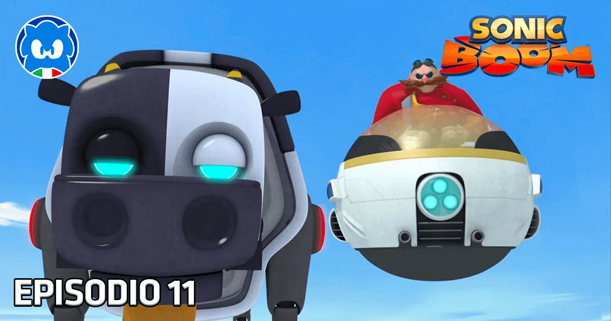 Sonic Boom [SUB ITA] 1.11 - CowBot title card