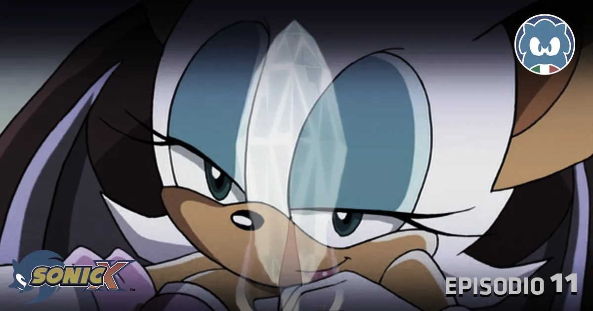 Sonic X [JAP SUB ITA] Ep. 11 - La bellissima e misteriosa ladra, Rouge