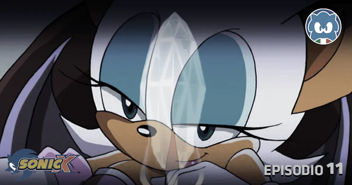 Sonic X [JAP SUB ITA] Ep. 11 - La bellissima e misteriosa ladra, Rouge title card