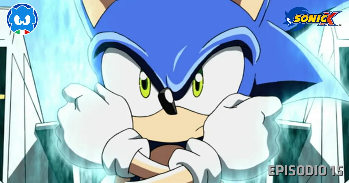 Sonic X [JAP SUB ITA] Ep. 15 - Incursione ad Egg Fort, la Fortezza Volante! title card