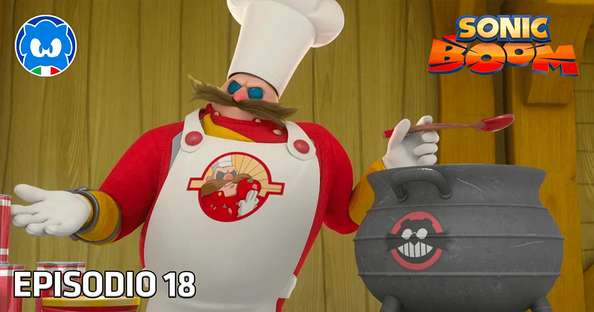 Sonic Boom [SUB ITA] 1.18 - La salsa di pomodoro del Dr. Eggman title card
