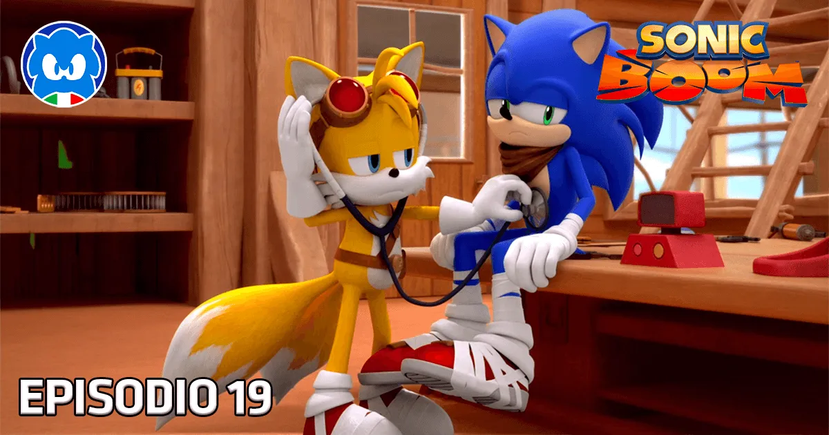 Sonic Boom [SUB ITA] 1.19 - Il Potere delle Suole title card