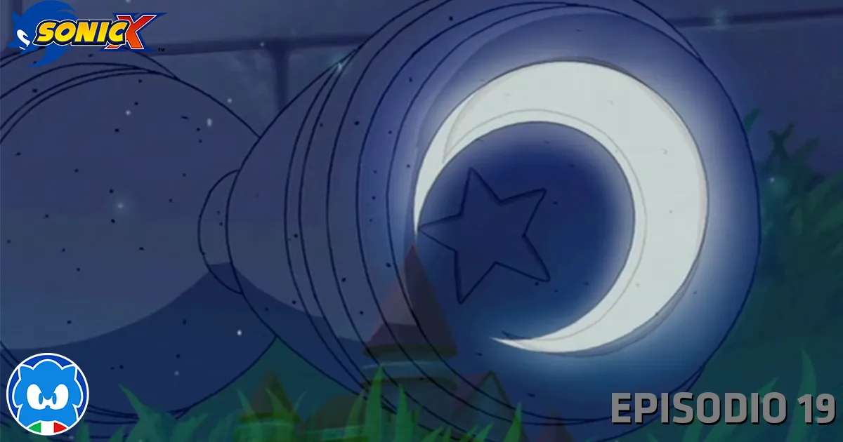 Sonic X [JAP SUB ITA] Ep. 19 - King Boom Boo, il fantasma dell'antico castello title card