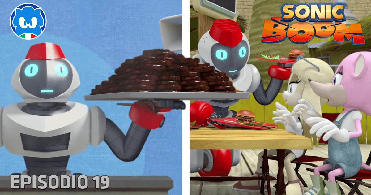 Sonic Boom [SUB ITA] 2.19 - Impiegati 2.0 title card