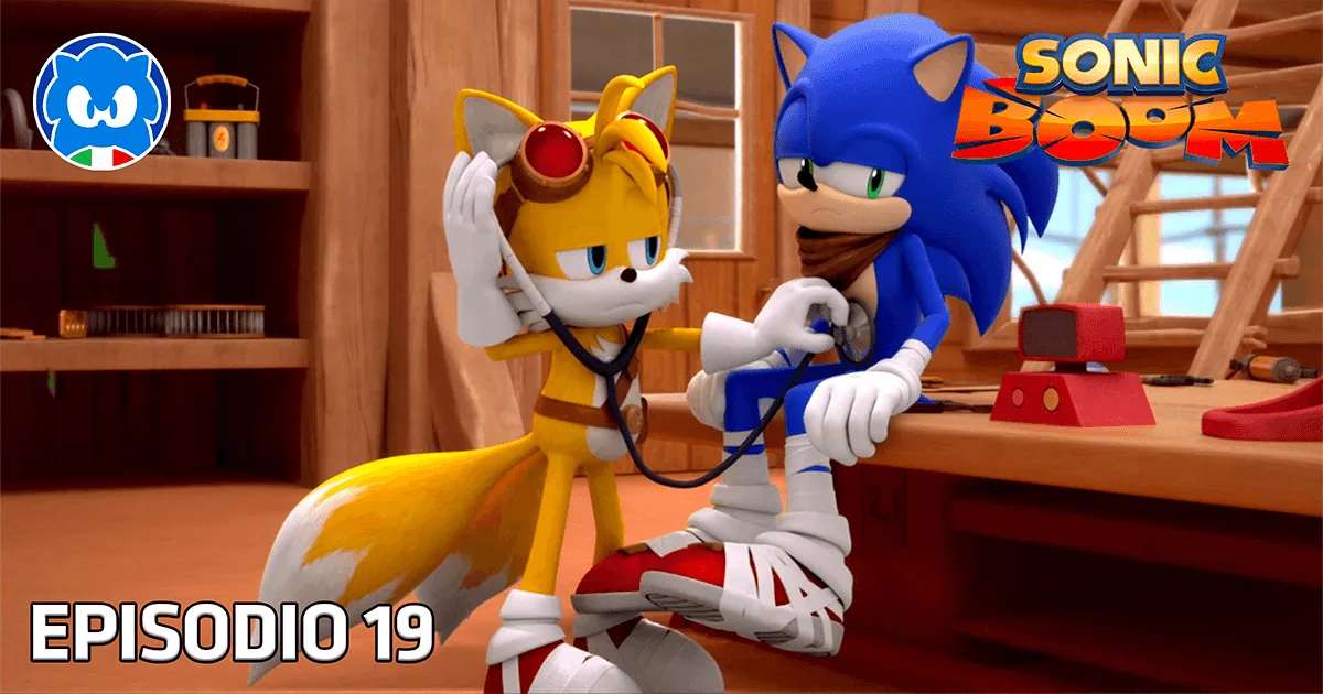 Sonic Boom [SUB ITA] 1.19 - Il Potere delle Suole title card