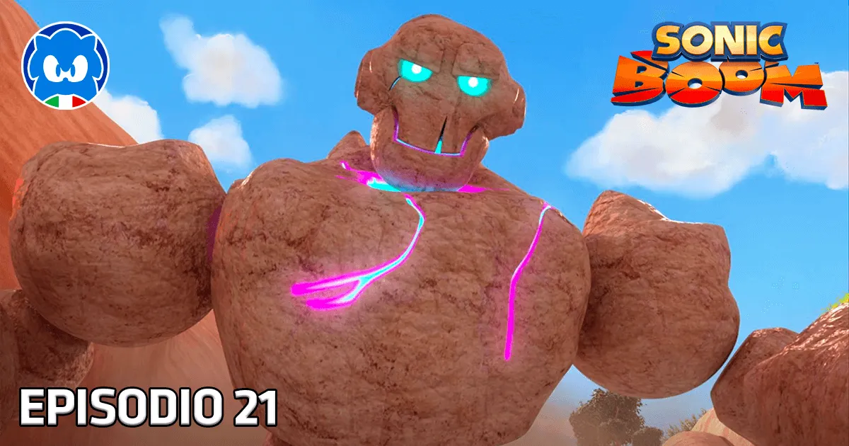 Sonic Boom [SUB ITA] 1.21 - Il Gigante Dormiente title card