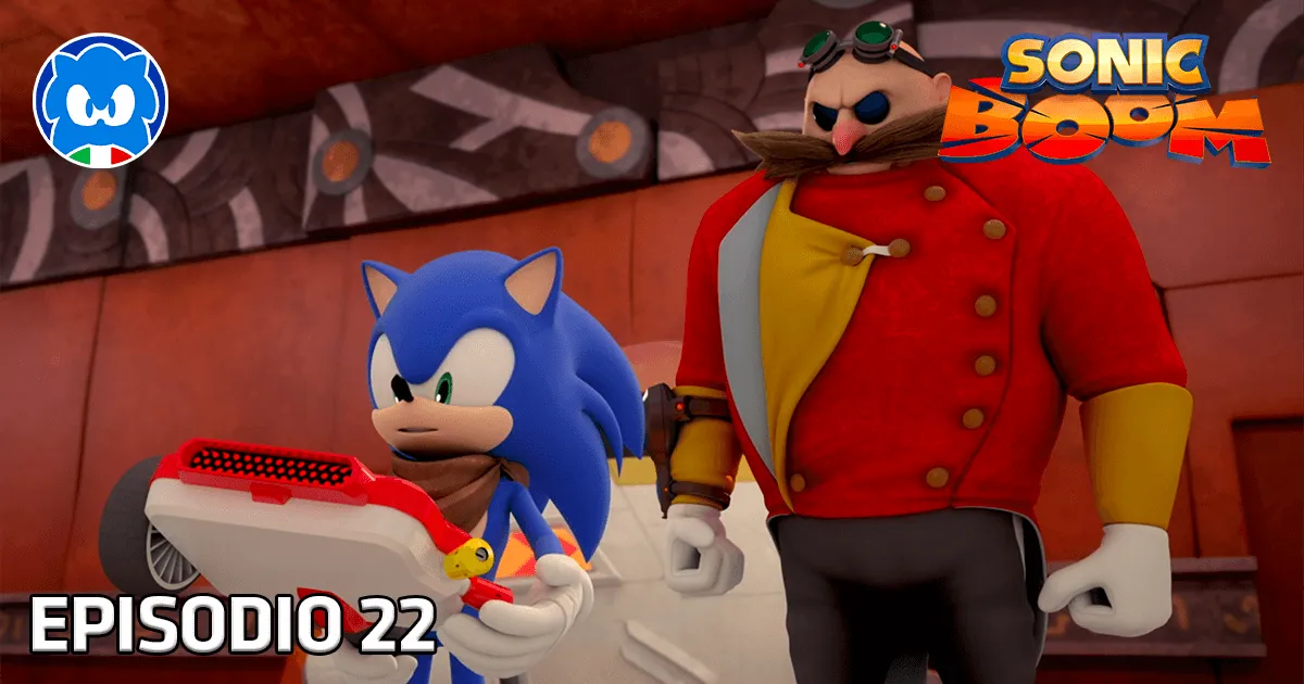 Sonic Boom [SUB ITA] 1.22 - La Maledizione del Tempio Amico Amico title card
