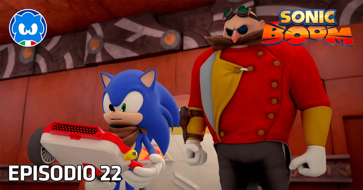 Sonic Boom [SUB ITA] 1.22 - La Maledizione del Tempio Amico Amico title card