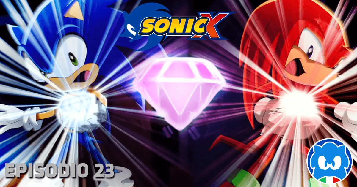 Sonic X [JAP SUB ITA] Ep. 23 - Grande Scompiglio! 6 Chaos Emerald!