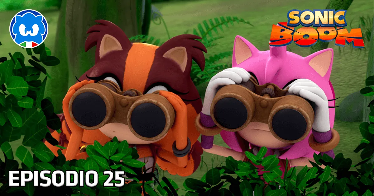 Sonic Boom [SUB ITA] 1.25 - Nella Natura Selvaggia title card