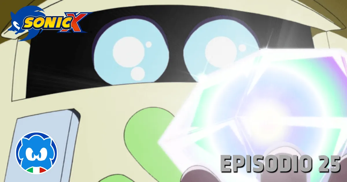 Sonic X [JAP SUB ITA] Ep. 25 - L'ultimo Chaos Emerald title card