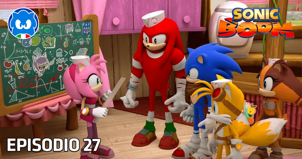 Sonic Boom [SUB ITA] 1.27 - Chez Amy title card