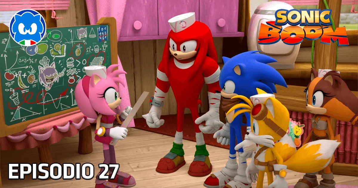 Sonic Boom [SUB ITA] 1.27 - Chez Amy title card