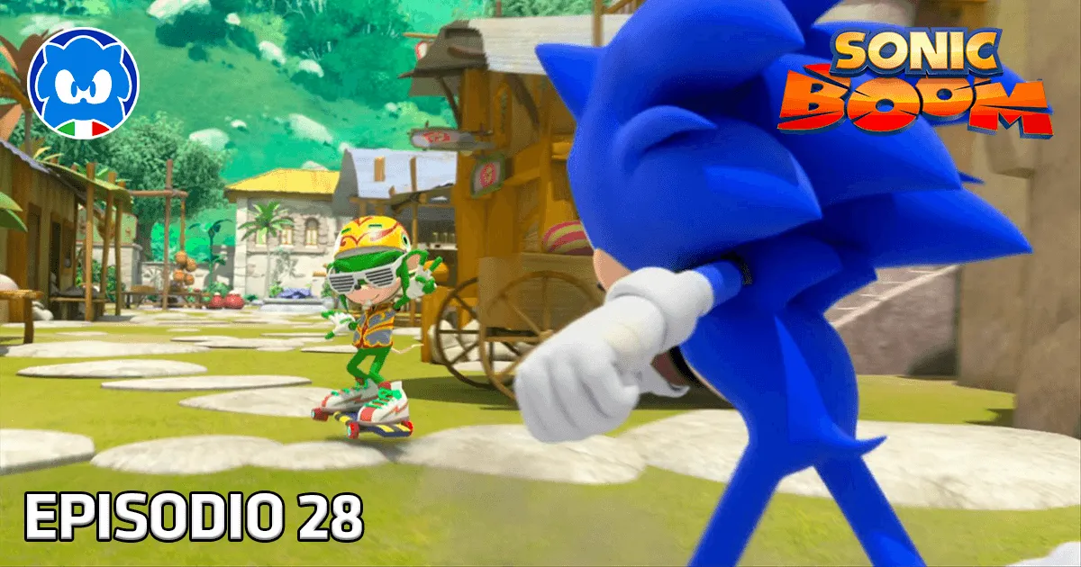 Sonic Boom [SUB ITA] 1.28 - Blu d'invidia title card