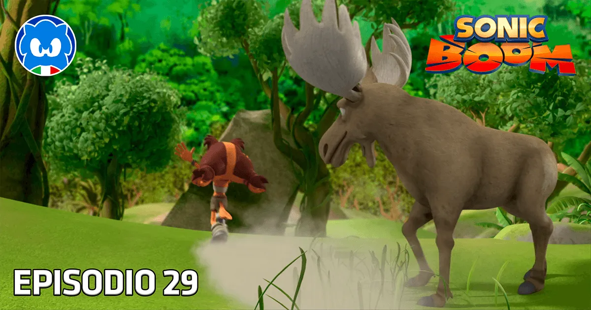 Sonic Boom [SUB ITA] 1.29 - La maledizione dell'Alce dagli Occhi Incrociati title card