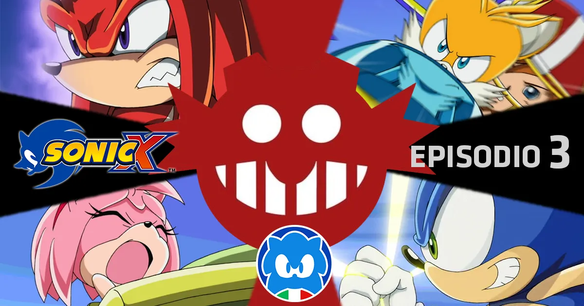 Sonic X [JAP SUB ITA] Ep. 03 - L'ambizione del Dr. Eggman title card