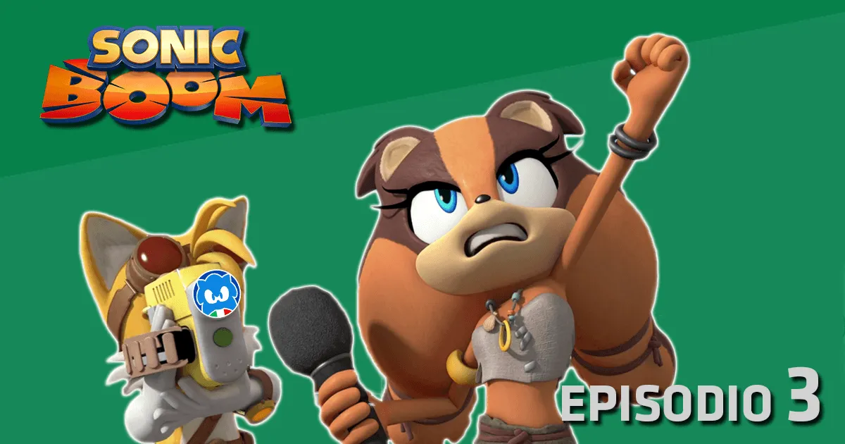 Sonic Boom [SUB ITA] 2.03 - Canale Matto title card