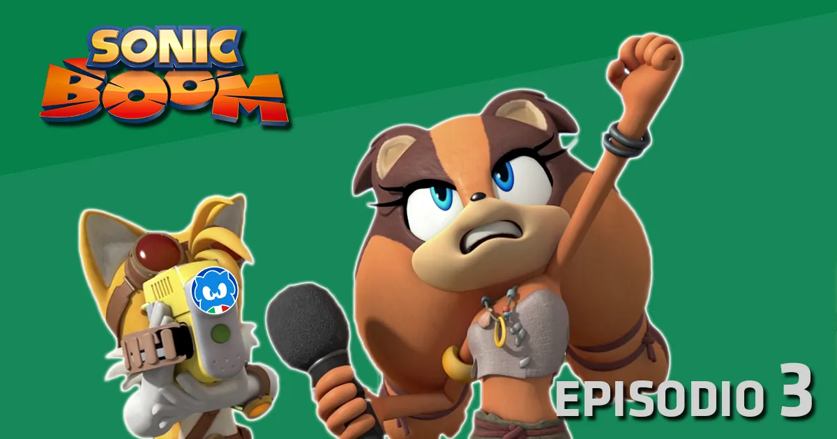 Sonic Boom [SUB ITA] 2.03 - Canale Matto title card