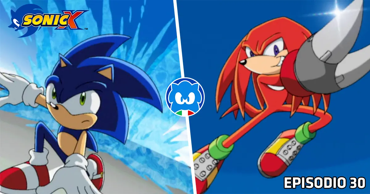 Sonic X [JAP SUB ITA] Ep. 30 - La battaglia dell'Egg Carrier title card