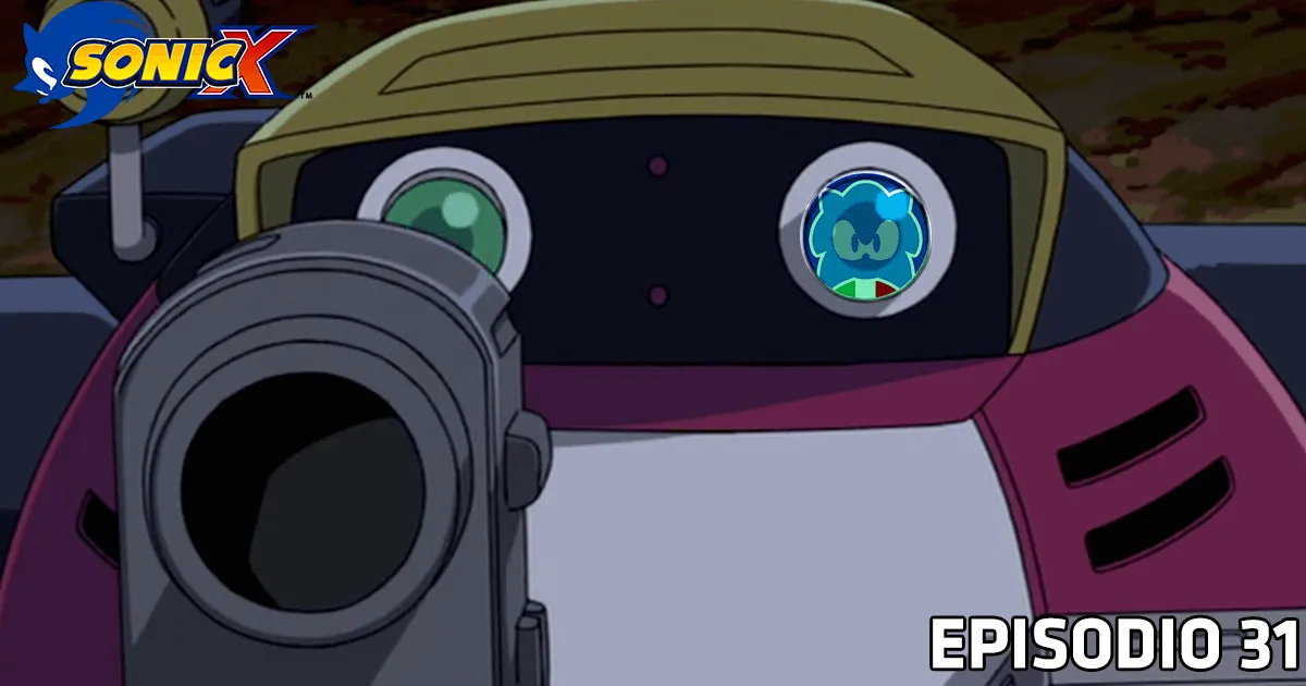 Sonic X [JAP SUB ITA] Ep. 31 - Gamma il viandante title card