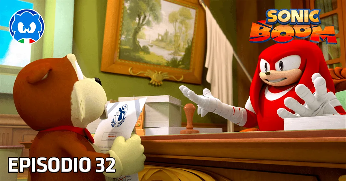 Sonic Boom [SUB ITA] 1.32 - Sindaco Knuckles title card