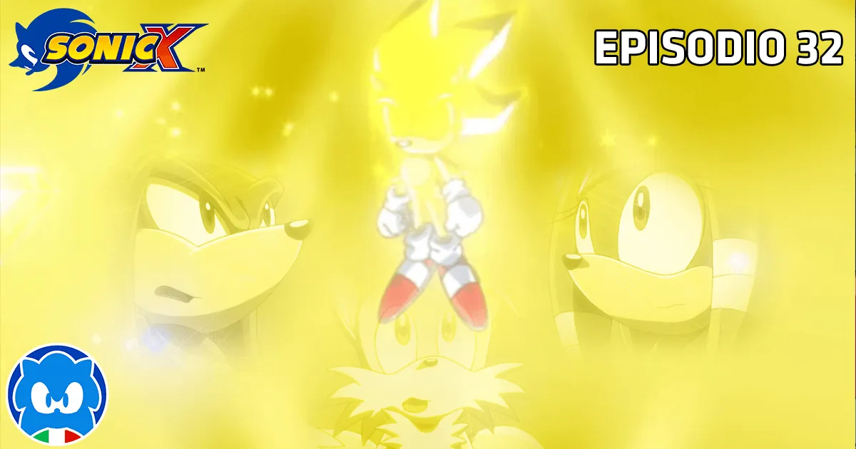 Sonic X [JAP SUB ITA] Ep. 32 - L'urlo di Perfect Chaos title card