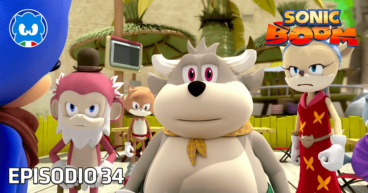 Sonic Boom [SUB ITA] 1.34 - Solo un Tipo Comune title card