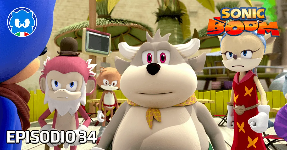 Sonic Boom [SUB ITA] 1.34 - Solo un Tipo Comune title card